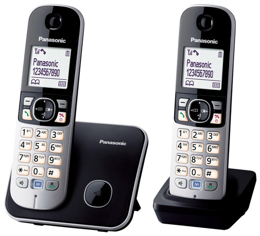 Panasonic Schnurloses Telefon KX-TG6812GB schwarz