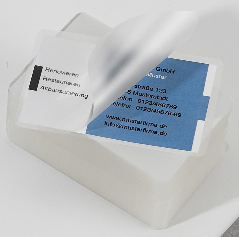 Fellowes Laminierfolien glänzend 6,5 x 9,5 cm 125 mikron