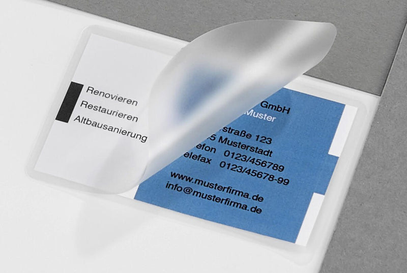 Fellowes Laminierfolien glänzend 6,5 x 9,5 cm 125 mikron