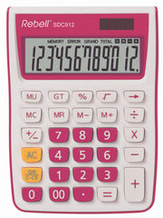 Rebell Tischrechner SDC912 pink/weiß