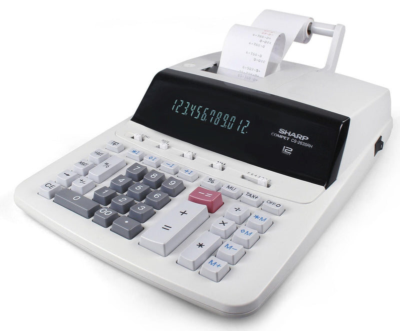 Sharp Tischrechner druckend CS-2635RH-GYSE lichtgrau