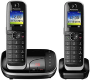 Panasonic Schnurloses Telefon-Set mit Anrufbeantworter KX-TGJ322GB schwarz