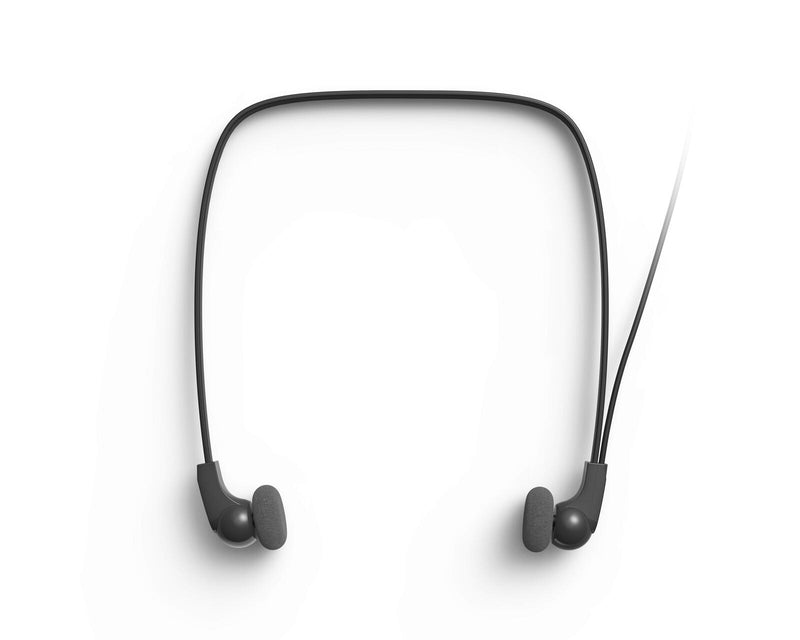 Philips In-Ear-Kopfhörer Unterkinn LFH0334 schwarz