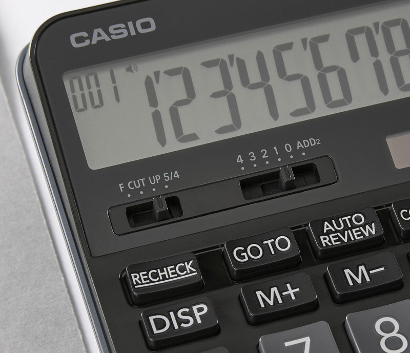 CASIO Tischrechner DJ-120D Plus schwarz