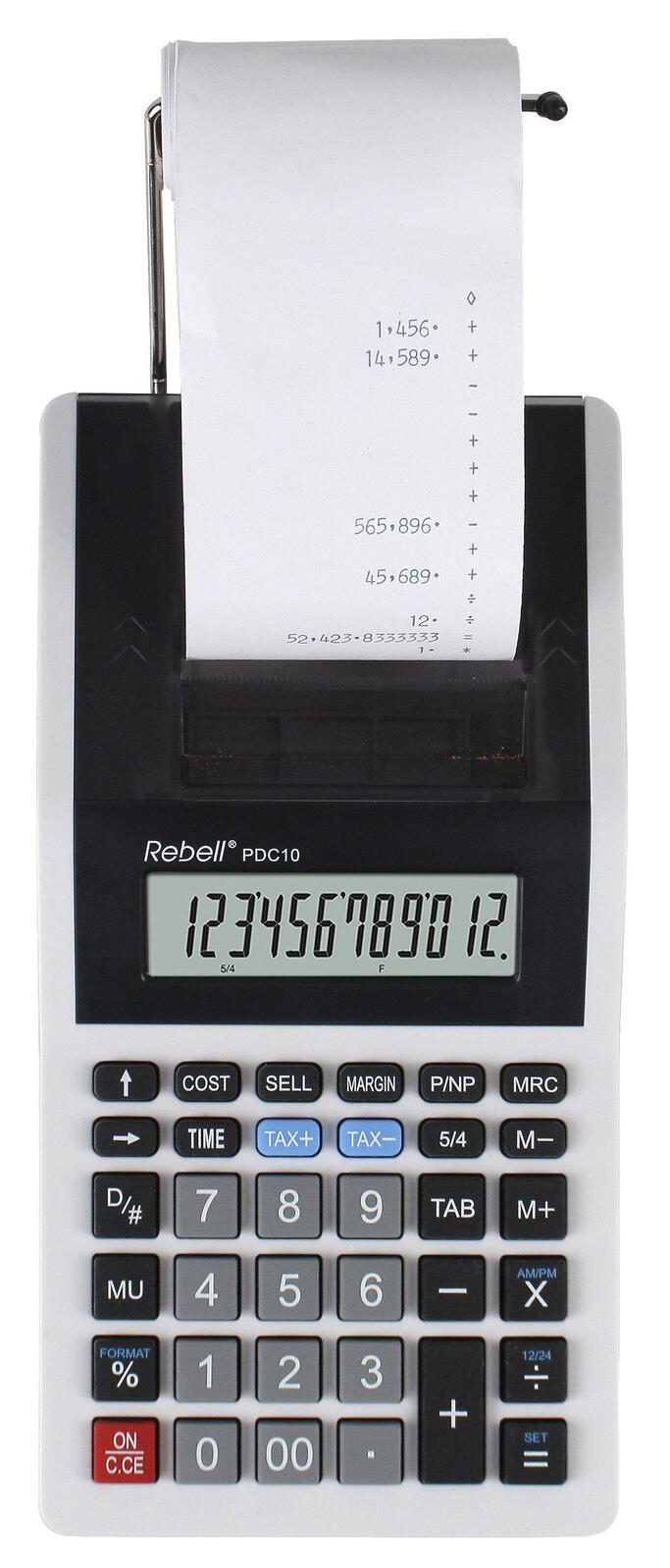 Rebell Tischrechner druckend PDC10 lichtgrau