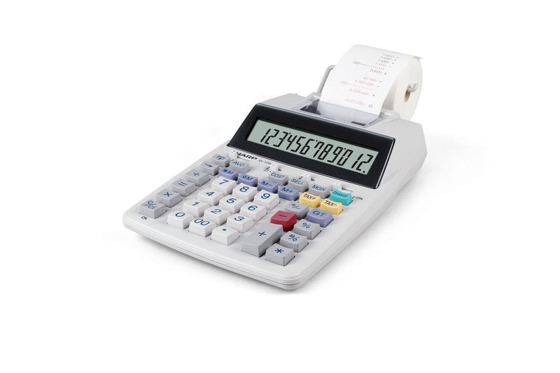 Sharp Tischrechner druckend EL-1750V lichtgrau