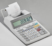 Sharp Tischrechner druckend EL-1750V lichtgrau
