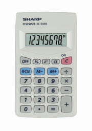 Sharp Taschenrechner EL-233S weiß