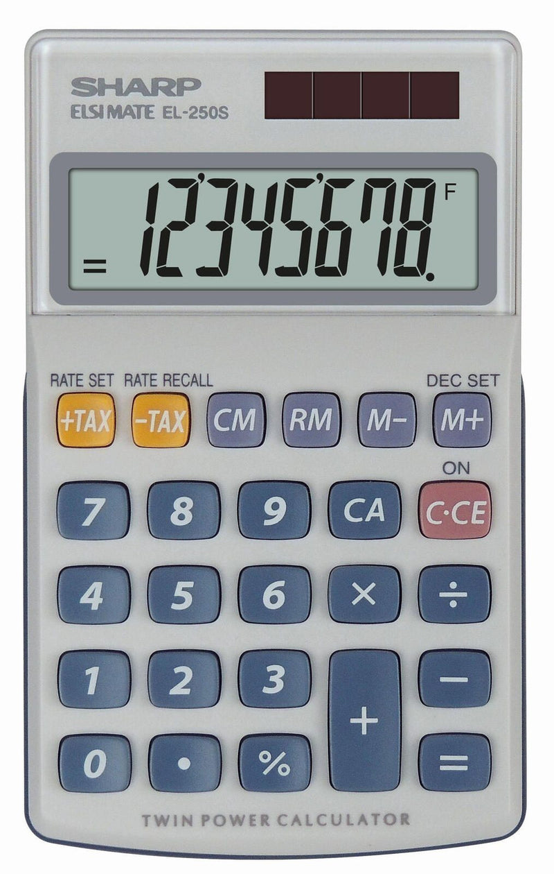 Sharp Taschenrechner EL-250S weiß