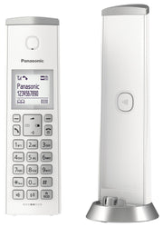 Panasonic Schnurloses Telefon mit Anrufbeantworter KX-TGK220GW weiß