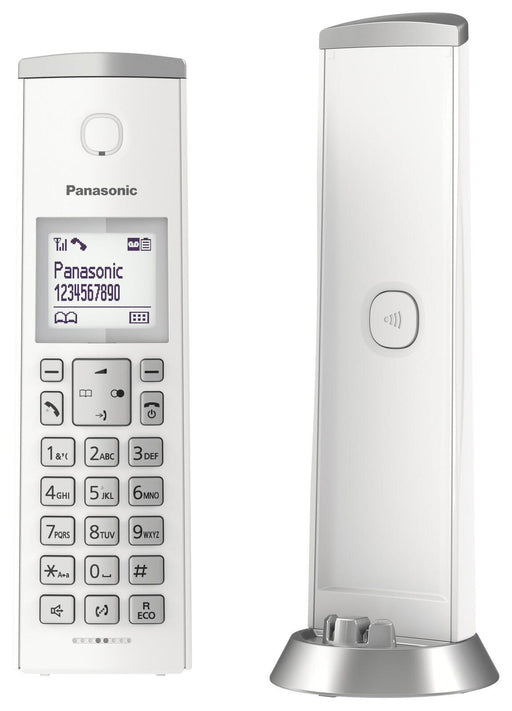 Panasonic Schnurloses Telefon mit Anrufbeantworter KX-TGK220GW weiß