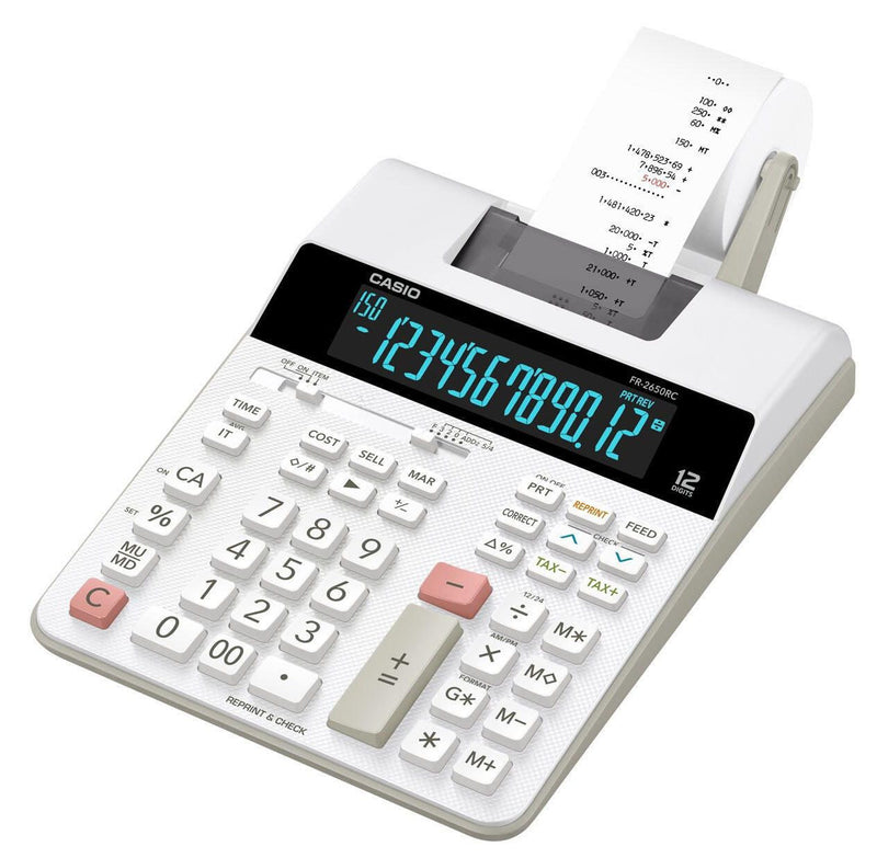 CASIO Tischrechner druckend FR-2650RC weiß