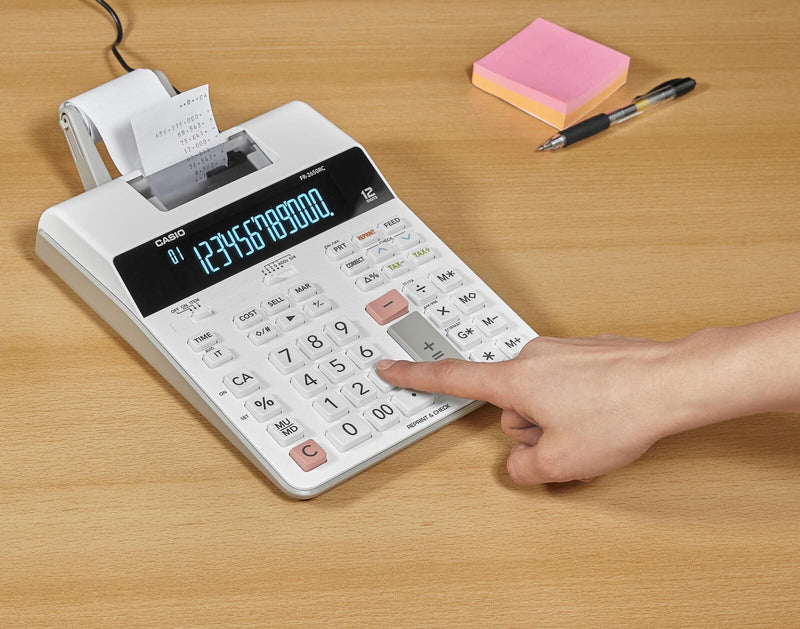 CASIO Tischrechner druckend FR-2650RC weiß