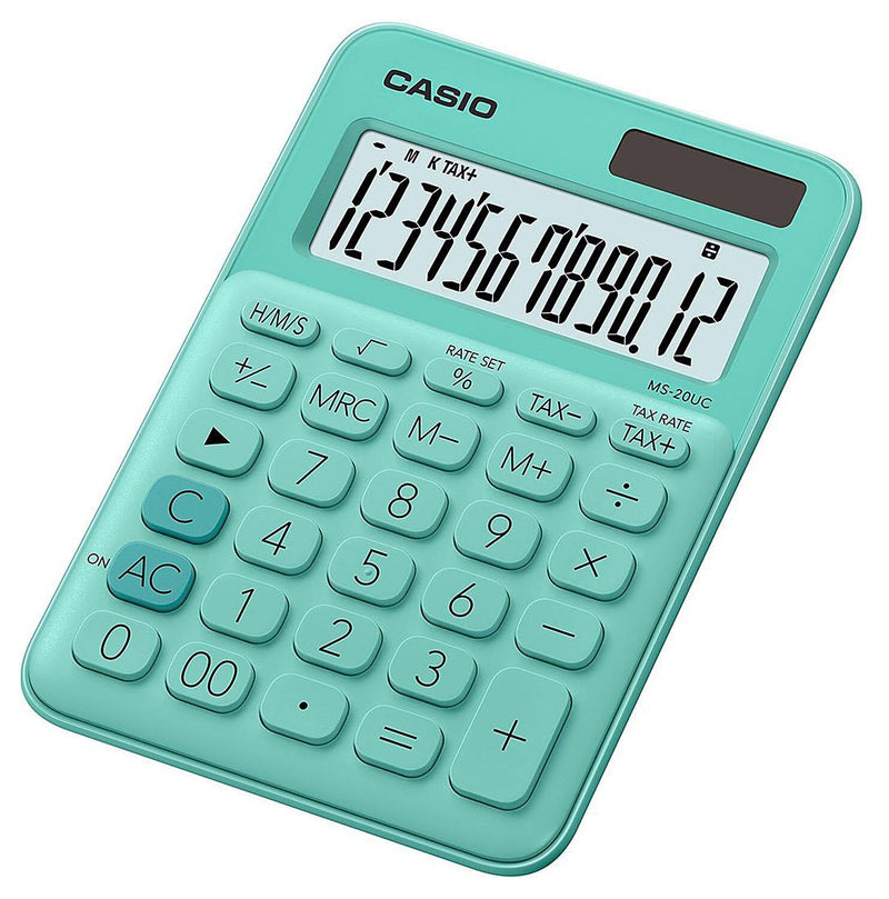 CASIO Tischrechner MS-20UC grün