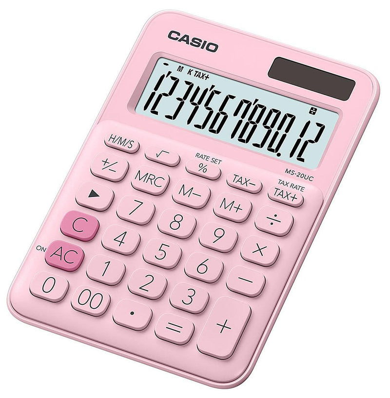 CASIO Tischrechner MS-20UC rosa