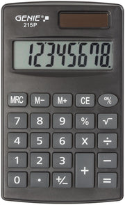 GENIE Taschenrechner 215 P schwarz