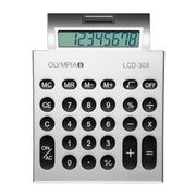 OLYMPIA Taschenrechner LCD-308 silber