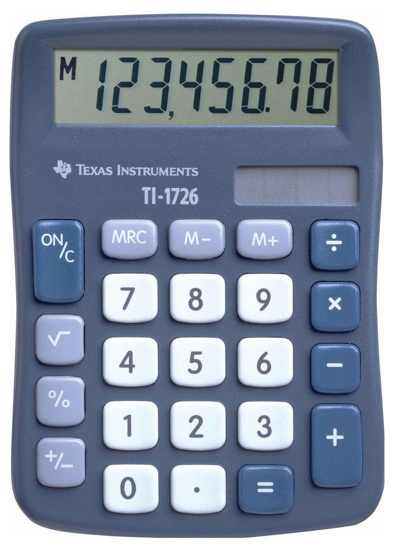 TEXAS INSTRUMENTS Taschenrechner TI-1726 blau