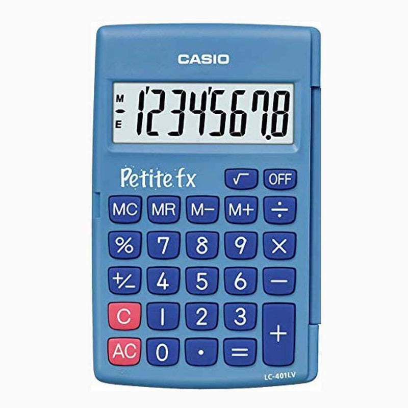 CASIO Taschenrechner Petite FX blau
