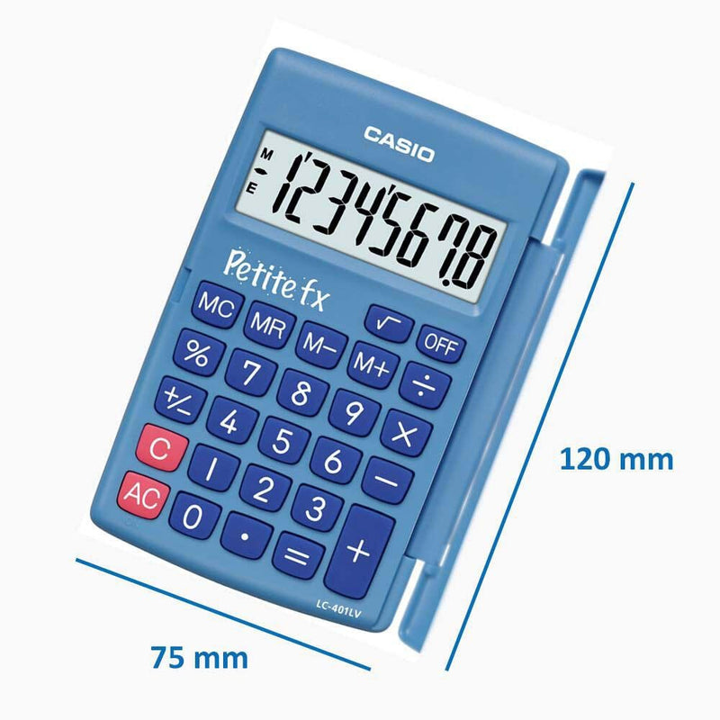 CASIO Taschenrechner Petite FX blau