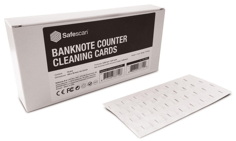 Safescan Reinigungskarten 1-lagig