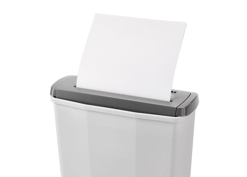 DAHLE PaperSAFE 60 Aktenvernichter mit Streifenschnitt bis 6 Blatt lichtgrau