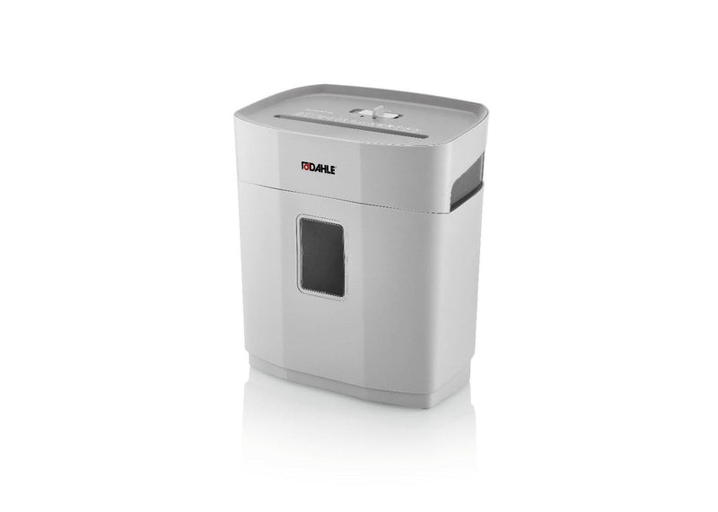 DAHLE PaperSAFE 100 Aktenvernichter mit Partikelschnitt bis 5 Blatt lichtgrau