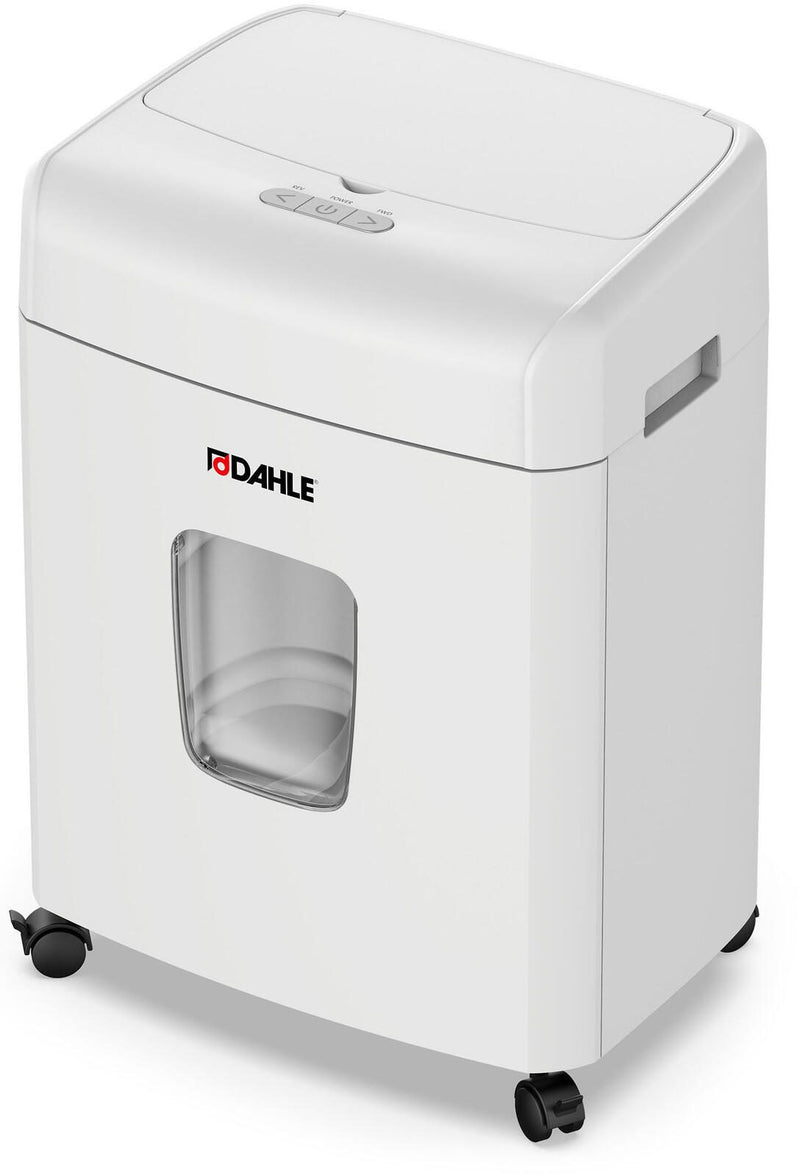 DAHLE ShredMATIC 90 Aktenvernichter mit Partikelschnitt bis 90 Blatt lichtgrau