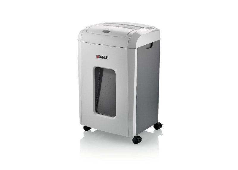 DAHLE ShredMATIC 150 Aktenvernichter mit Partikelschnitt bis 150 Blatt lichtgrau