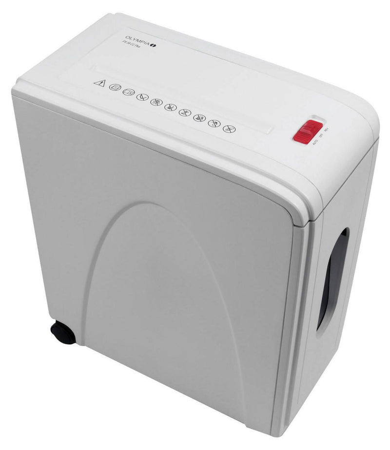 OLYMPIA PS58CC Aktenvernichter mit Partikelschnitt bis 15 Blatt weiß