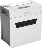 LEITZ Protect 3M Aktenvernichter mit Partikelschnitt bis 3 Blatt weiß