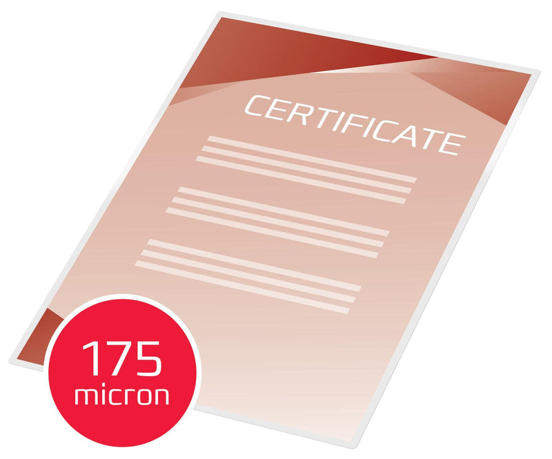 GBC Laminierfolien glänzend 175 mikron A4