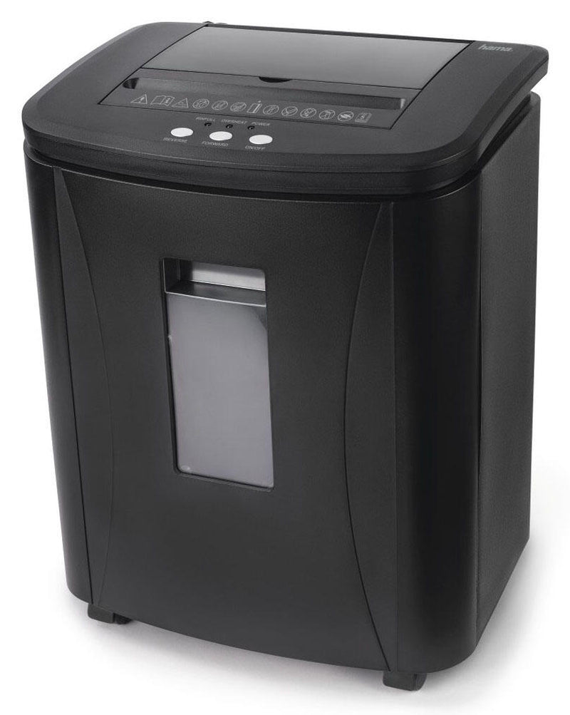 Hama Premium AutoM120 Aktenvernichter mit Partikelschnitt bis 120 Blatt schwarz
