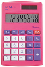 MAUL Taschenrechner M8 pink