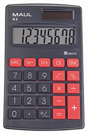 MAUL Taschenrechner M8 schwarz