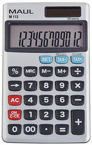 MAUL Taschenrechner M112 silber