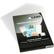 LMG Laminierfolien glänzend 8,0 x 11,1 cm 175 mikron