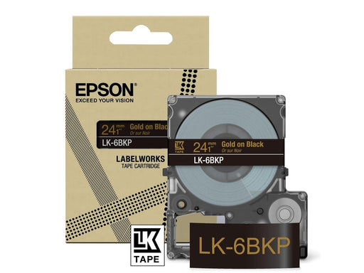 EPSON Band LK-6BKP 24mm schwa.