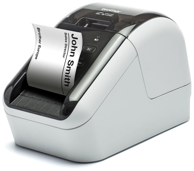 Brother Etikettendrucker QL-810Wc weiß, schwarz