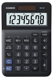 CASIO Tischrechner MS-8F schwarz