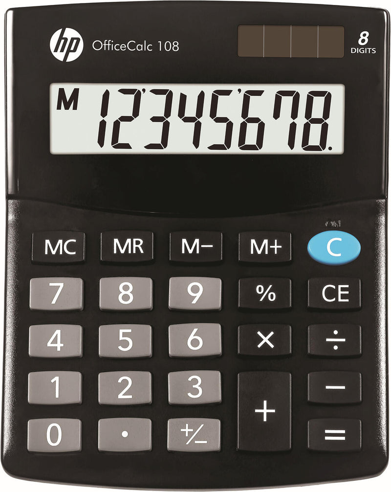 HP Tischrechner OfficeCalc 108 schwarz