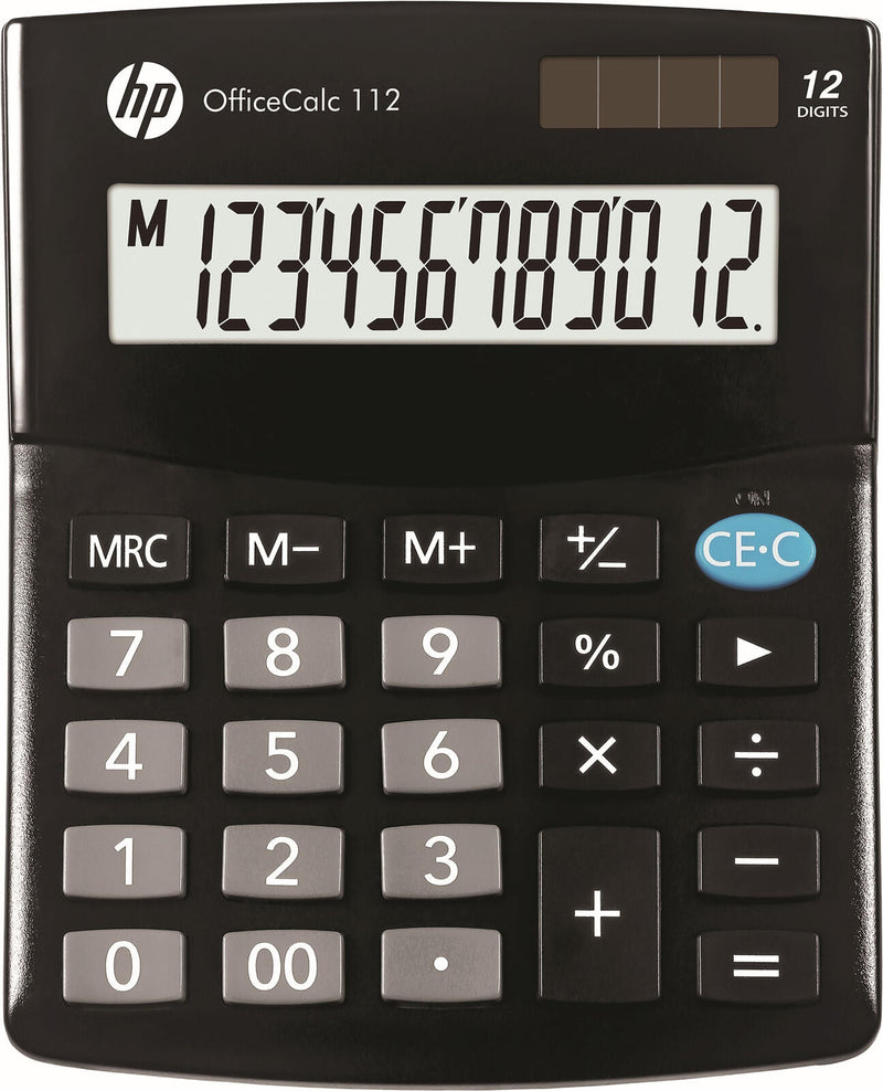 HP Tischrechner OfficeCalc 112 schwarz