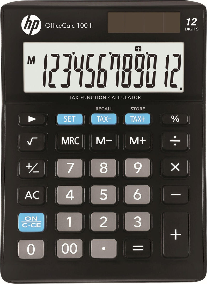 HP Tischrechner OfficeCalc 100II schwarz