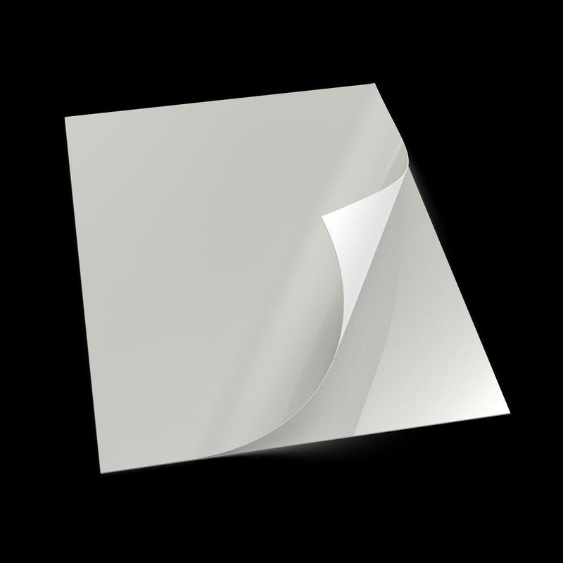 RENZ Rückwände für Bindemappen DIN A4 250 g/qm silber/weiß