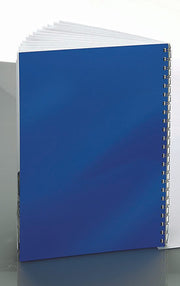 RENZ Rückwände für Bindemappen DIN A4 250 g/qm blau/weiß