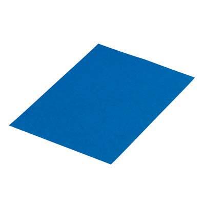 RENZ Rückwände für Bindemappen DIN A4 250 g/qm mittelblau