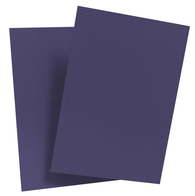 RENZ Rückwände für Bindemappen DIN A4 250 g/qm mittelblau