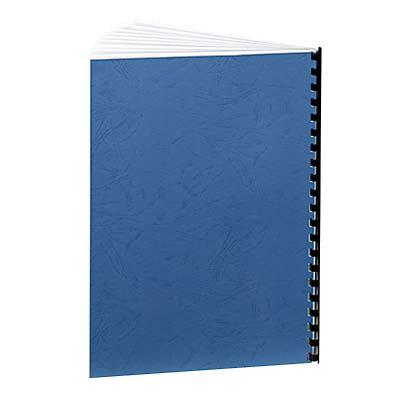 GBC Rückwände für Bindemappen DIN A4 250 g/qm blau