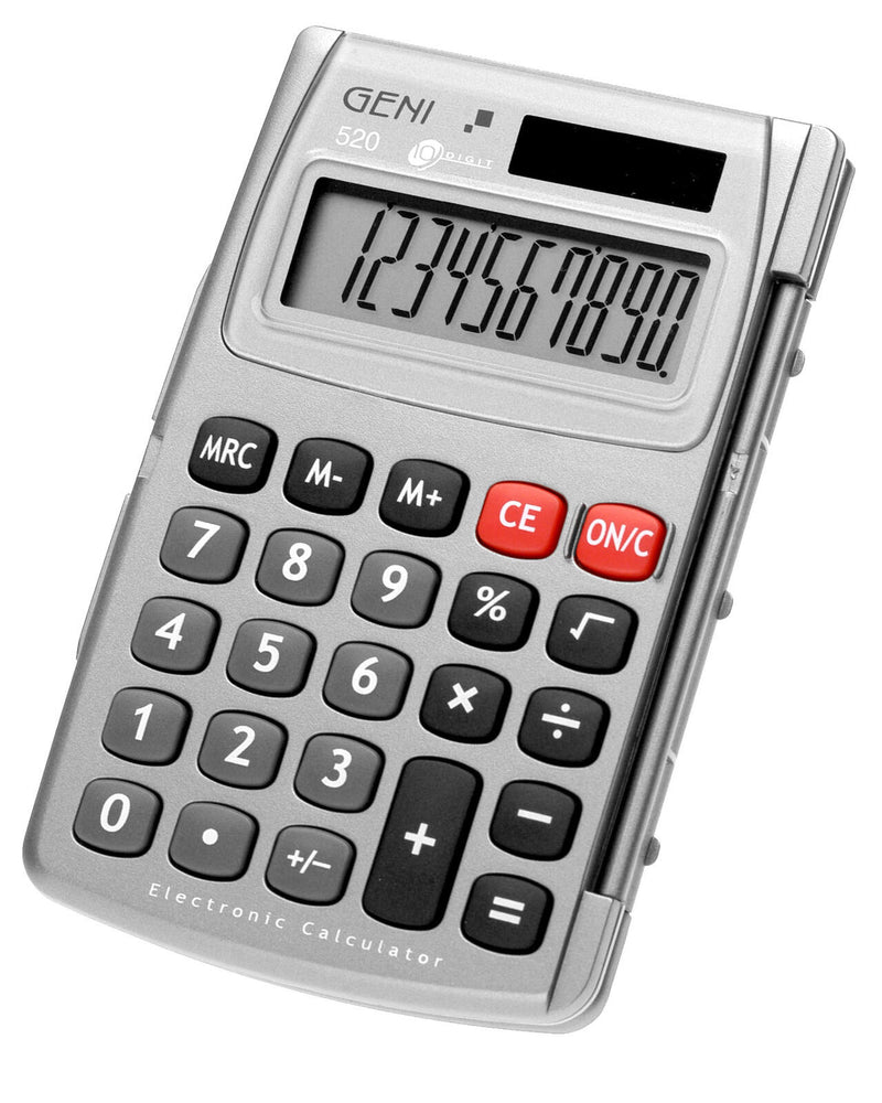 GENIE Taschenrechner 520 silber