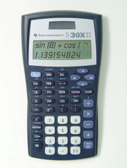 TEXAS INSTRUMENTS Wissenschaftlicher Taschenrechner TI-30 X II S schwarz/silber